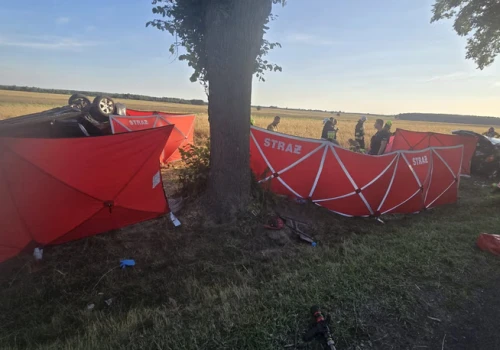 Tragedia w Wójcinie. Nie żyje dwoje dzieci