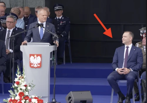 Tusk nie odpuścił, Nawrocki wszytko słyszał! Co za szpila, TAK zareagował prezydent