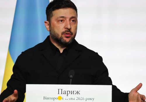 Wołodymyr Zełenski ostrzega przed planami Rosji. 