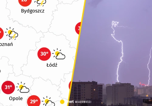 Lato z całą mocą wróci dziś do Polski. W tych regionach pojawią się upały i burze