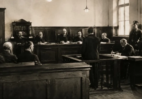 Aresztowanie za kradzież owoców w Męcikale