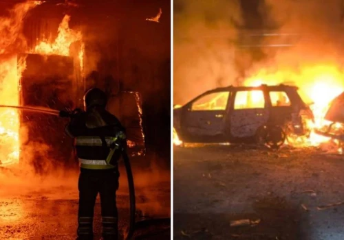 Kijów w ogniu. Rosja zaatakowała pociskami balistycznymi