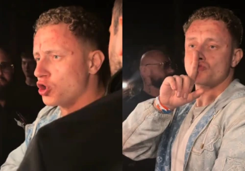 Agresywny Vkie groził fankom. Raper się dziwnie zachowywał