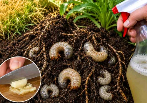 Rozgnieć to i wymieszaj z wodą. Pędraki znikną z ogrodu raz dwa