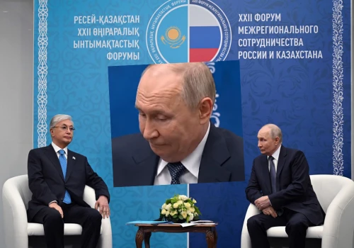 Prezydent Kazachstanu próbował przekonać Putina, że ta cała wojna jest bez sensu