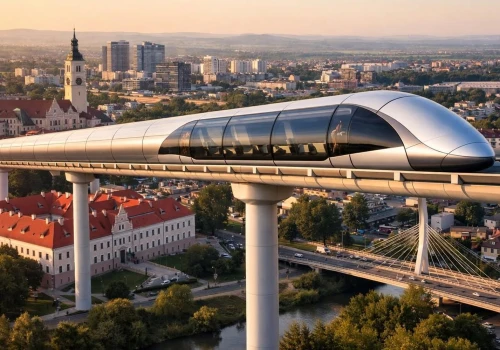 Lewitujące pociągi miały odmienić Rzeszów. Twórca hyperloop: „Barierą jest mentalność”