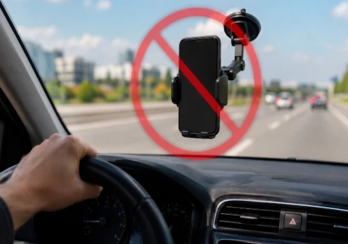 Uchwyt na telefon może kosztować nawet 3 tys. zł. Wielu kierowców nie zdaje sobie z tego sprawy