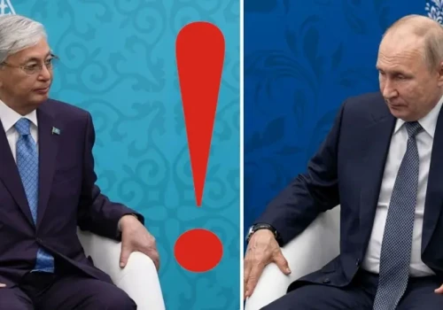 Putin słucha Tokajewa i ledwo tłumi wściekłość (WIDEO)