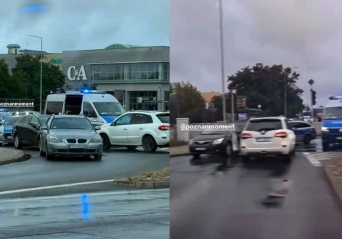 15-letni obywatel Ukrainy zabrał auto rodziców i urządził sobie rajd po Piątkowie. Miał 1,5 promila