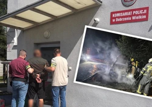38-latek spalił auto partnerki. Śledczy zatrzymali go za znęcanie się