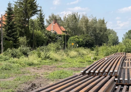 Linia 310: Trwają prace na odcinku Łagiewniki – Kobierzyce