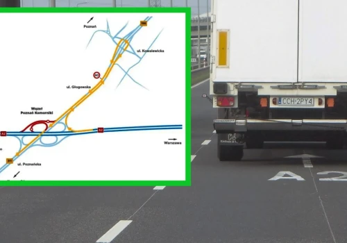 Remont A2 zmieni ruch pod Poznaniem. Będą objazdy i zwężenia