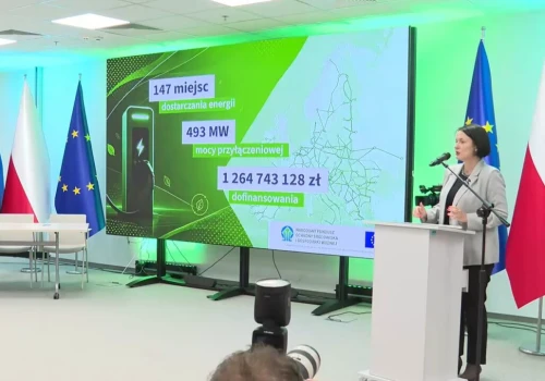 NFOŚiGW dofinansuje polskich dostawców energii. 147 punktów przyłączeniowych dla ładowarek dla ciężarówek, 493 MW mocy