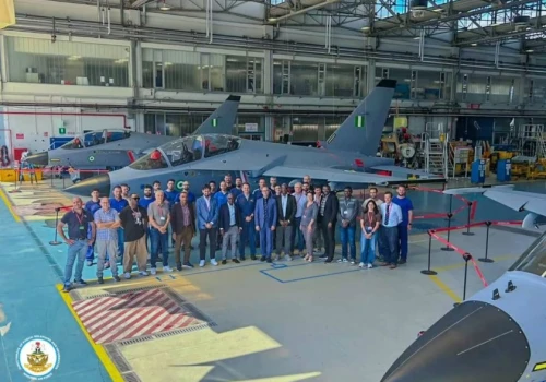 Pierwsze M-346FA Master dla Nigerii wychodzą z cienia