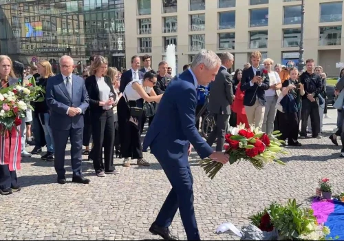 Berlin opłakuje śmierć Polki w zamachu. Zorganizowano symboliczną uroczystość