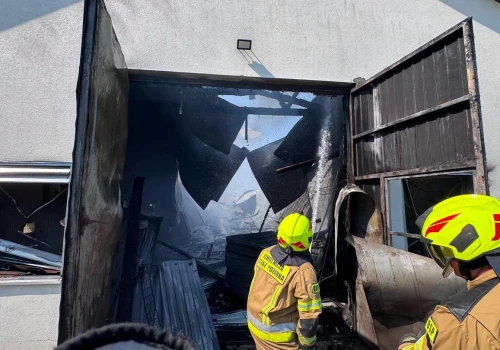 Ogromny pożar kurnika. W środku było 13 tysięcy kur!