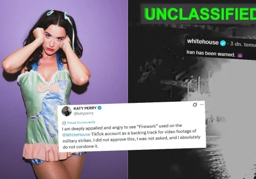 Katy Perry protestuje przeciwko używaniu jej muzyki w nagraniach ataków rakietowych przez Biały Dom