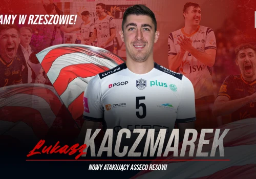 Oficjalnie: Łukasz Kaczmarek zawodnikiem Asseco Resovii Rzeszów