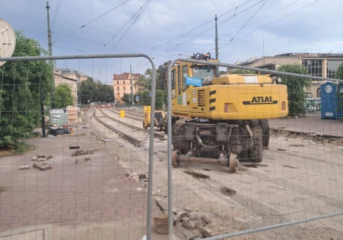 Trwa remont ul. Grzegórzeckiej (Galeria)