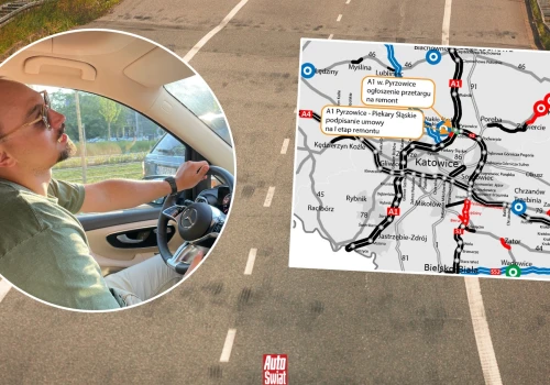 Jechałem autostradą A1 i dostałem białej gorączki. 