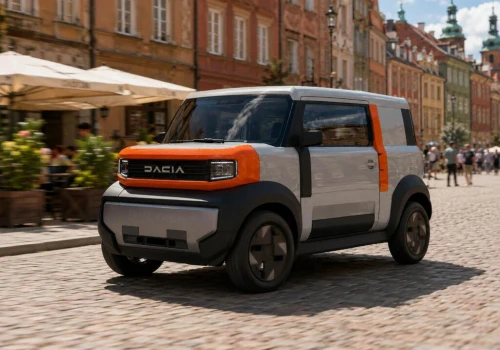 Oto nowa Dacia Hipster! Co się zmieni w porównaniu z koncepcyjną wersją modelu?