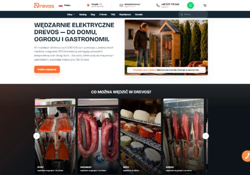 Profesjonalne Wędzarnie Drewniane i Kombinowane dla Domu i Biznesu | Drevos
