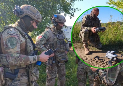 Postrzelił policjantów i uciekła do lasu. Trwa obława w Ukrainie