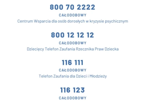 Łosice: niepokojący komentarz pod postem policji i błyskawiczna pomoc. Te numery telefonu warto zapisać