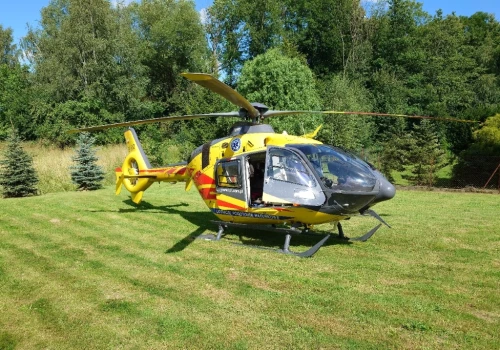 Z ostatniej chwili! Wypadek nastolatka na trampolinie. Lądował śmigłowiec LPR