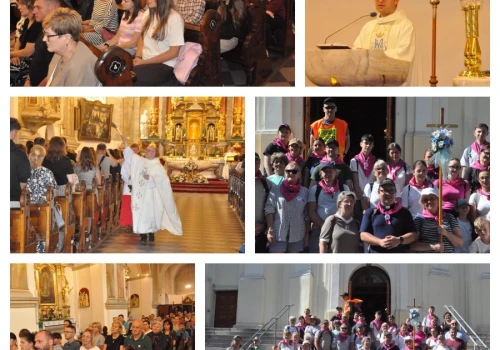 Z Pszowa ruszyli do Częstochowy. Modlili się z pielgrzymami jadącymi do Medjugorie