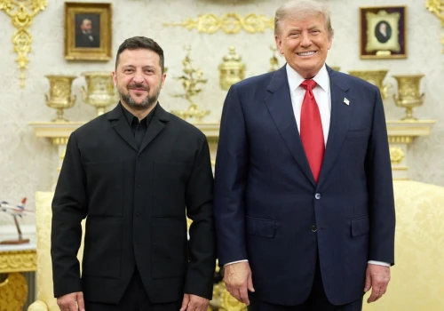 Zełenski po spotkaniu z Trumpem: Omówiliśmy licencje na produkcję interceptorów do systemów Patriot