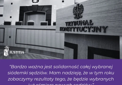 Dopóki wszyscy wybrani sędziowie nie zaczną orzekać, nie można mówić o uzdrowieniu Trybunału Konstytucyjnego