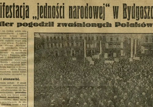 Wielki protest przeciwko dojściu do władzy Adolfa Hitlera. Lata 30. w Bydgoszczy pod znakiem swastyki