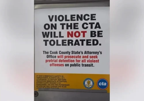 CTA i prokuratura powiatu Cook zaostrzają walkę z przemocą. Rusza nowa kampania w komunikacji miejskiej Chicago