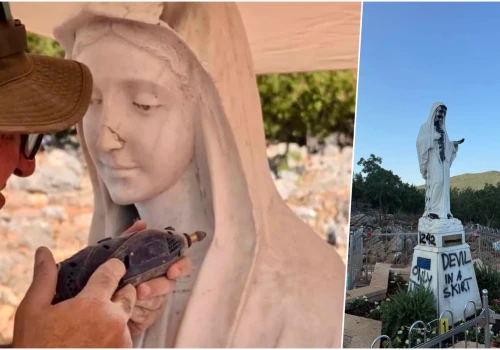 Mieszkanka Medjugorje o aktach profanacji: Modlimy się i pościmy. Starsi mieszkańcy mówią, to jest potwierdzenie, że tu jest Matka Boża