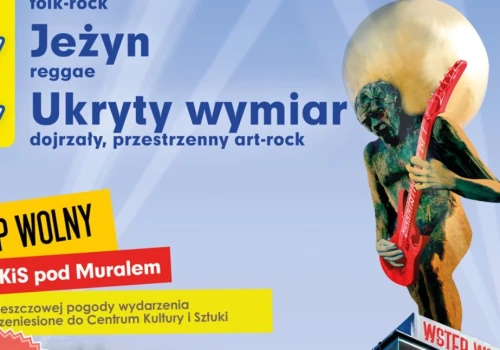 To będzie ostatni koncert tego lata pod muralem. Przed publicznością Ukryty Wymiar