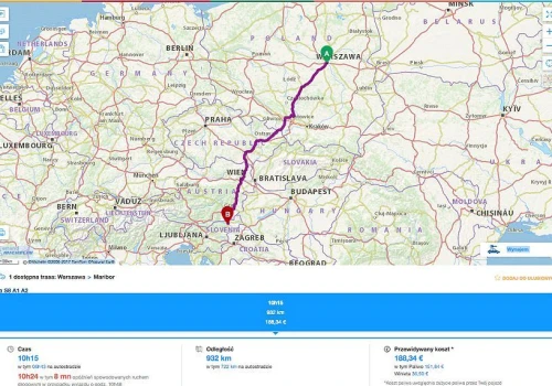 Mapy Google tego nie pokażą. To narzędzie wyliczy koszt podróży co do złotówki