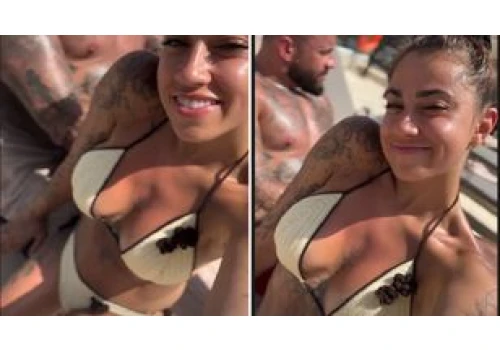 Maja Hyży rozgrzewa sieć w najmodniejszym bikini sezonu. Co za kadry z ukochanym!