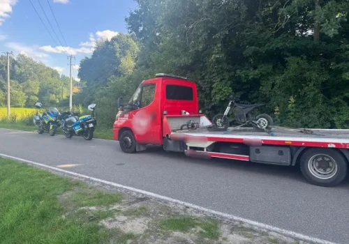„Rower”, który okazał się motocyklem. Kosztowna lekcja dla 14-latka i jego matki