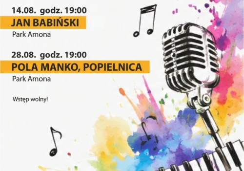 Ogródki Dźwiękowe w dzielnicy Chwarzno-Wiczlino - koncert Poli Manko oraz Popielnica