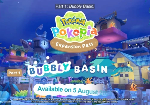 Pokémon Pokopia zabiera nas na fale z pierwszym DLC, Bubbly Basin