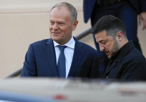 Przełom ws. Patriotów? Zełenski spotkał się z Tuskiem