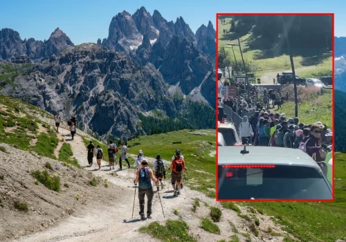 Pokazali, co się dzieje w Alpach. Mieszkańcy mają dość masowej turystyki