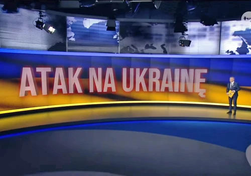 Nie tylko logo z ukraińską flagą. Odpowiedź europejskich mediów na wojnę