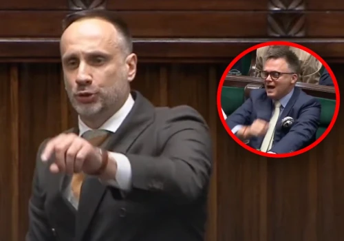 Kowalski odpalił się w Sejmie! Zobaczył Hołownię i się zaczęło. „Przestań się wygłupiać”