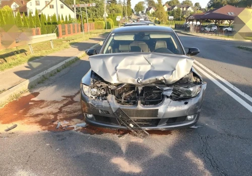 Kierowca BMW wjechał w auto, w którym było 2-letnie dziecko. Był pod wpływem narkotyków?