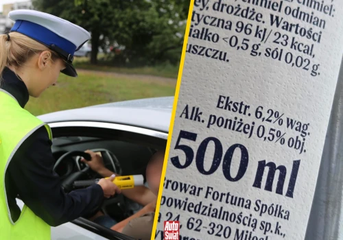 Czy kierowca może pić piwo 