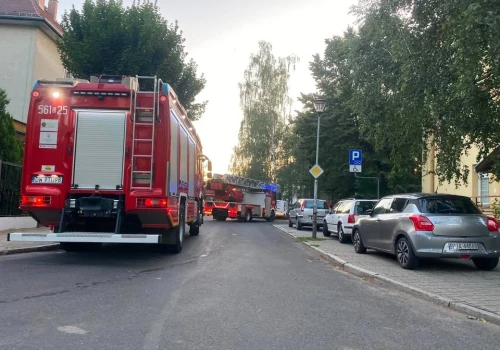 Alarm czujki czadu na Ułańskiej
