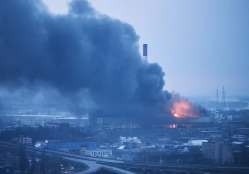 Potężny atak Rosji na Ukrainę. Bomby spadły na Kijów i Lwów
