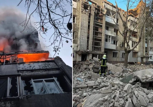 Zabici i dziesiątki rannych w zmasowanym ataku na Ukrainę. Służby szukają żywych pośród gruzowisk